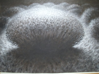 Peinture intitulée "Hommage à "Quand j'…" par James Block, Œuvre d'art originale