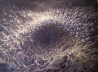 Peinture intitulée "Un vortex" par James Block, Œuvre d'art originale