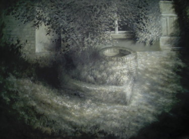 Peinture intitulée "La maison du drJ an…" par James Block, Œuvre d'art originale