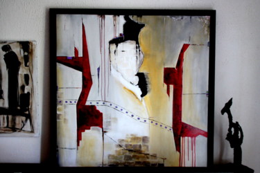 Peinture intitulée "Imagine" par Jeanne Le Guen, Œuvre d'art originale