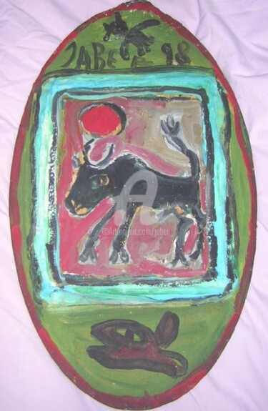 Sculpture intitulée "tauromachie" par Monsieur Jaber, Œuvre d'art originale