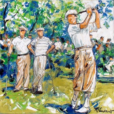 Peinture intitulée "Beau swing" par Vincent Richeux, Œuvre d'art originale