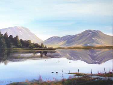 Peinture intitulée "recess  reflections" par Cathal O Malley, Œuvre d'art originale