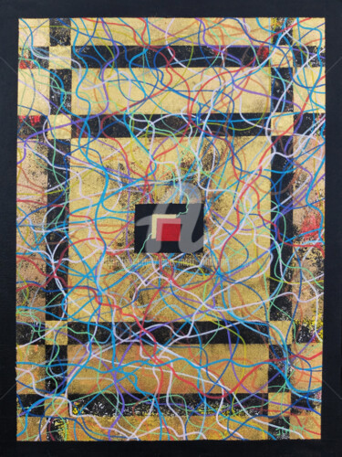 Peinture intitulée "RENCONTRE" par Jean-Marc Philippe (Jimpy), Œuvre d'art originale, Acrylique