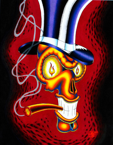 Drawing titled "Mr Sinister" by Robert Ball, Original Artwork, Other