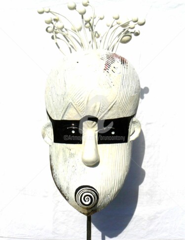Sculpture intitulée "Jake" par Bruno Antony-Thouret (bruno antony), Œuvre d'art originale, Bois