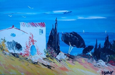 Peinture intitulée "theoult 83 18x24 40…" par Frederic Dupuy, Œuvre d'art originale