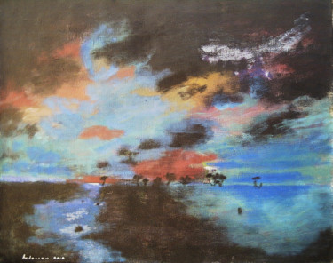 Painting titled "summer-and-autumn" by Robert Andersen, Original Artwork, Oil