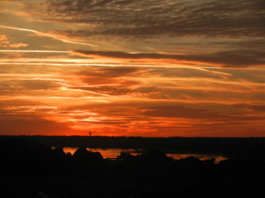 Coucher de soleil sur la Loire