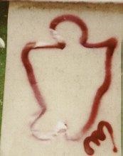 Peinture intitulée "eskisse" par Maevy, Œuvre d'art originale