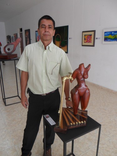 Pintura titulada "maestro-jorge-e-bue…" por Jorge E. Buendia S. Pintor Y Escultor, Obra de arte original