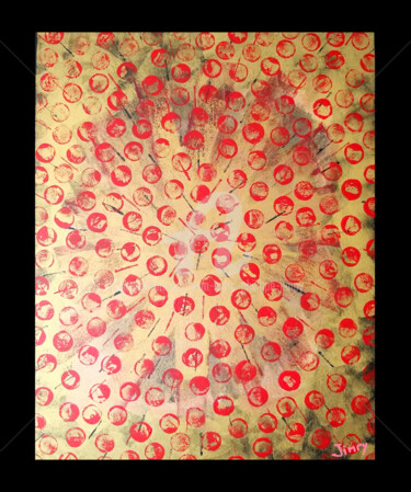 Peinture intitulée "CHROMOSOMES" par Jean-Marc Philippe (Jimpy), Œuvre d'art originale, Autre