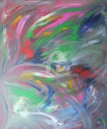 Peinture intitulée "MÉANDRES 2.jpg" par Jean-Marc Philippe (Jimpy), Œuvre d'art originale, Autre