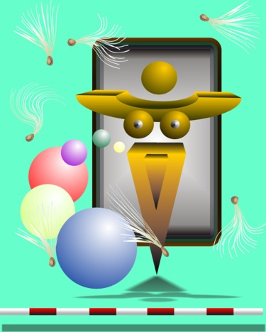 "Bühne" başlıklı Dijital Sanat Picturewall tarafından, Orijinal sanat, Dijital Resim