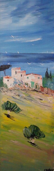 Peinture intitulée "haute provence 20x6…" par Frederic Dupuy, Œuvre d'art originale