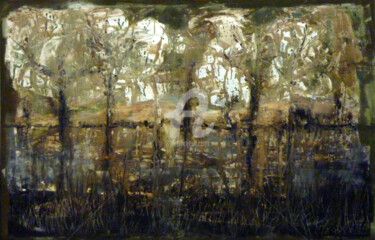 aube.jpg Peinture intitulée "aube.jpg" par Domondo, Œuvre d'art originale, Acrylique