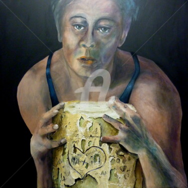Peinture intitulée "tresor.jpg" par Domondo, Œuvre d'art originale, Autre