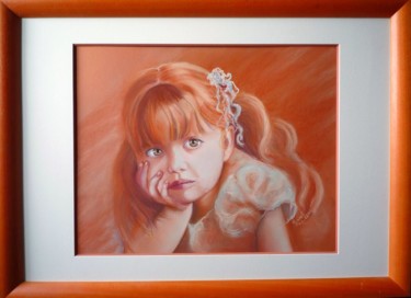 Innocense Peinture intitulée "Innocense" par Gisel', Œuvre d'art originale, Pastel