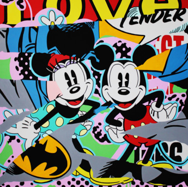 "LOVE&TENDER!" Peinture intitulée ""LOVE&TENDER!"" par Charlie Philippon, Œuvre d'art originale