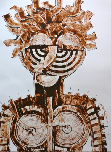 Peinture intitulée "p1110811.jpg" par Yves Cairoli, Œuvre d'art originale