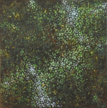 Peinture intitulée "canopee" par Pascal Buffard, Œuvre d'art originale, Huile