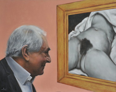 Peinture intitulée "Orsay II" par Pascal Buffard, Œuvre d'art originale, Huile