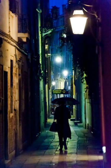Photographie intitulée "Pluie sur Venise.jpg" par Jean-Marc Angelini, Œuvre d'art originale