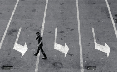 Photographie intitulée "Contresens" par Jean-Marc Angelini, Œuvre d'art originale