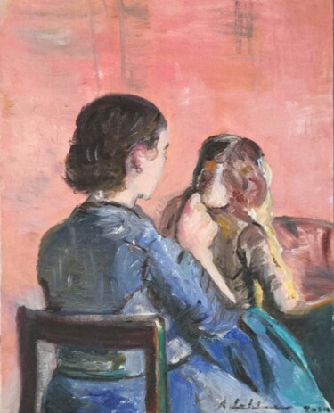 Painting titled "Morning dues" by Ann Lahti, Original Artwork