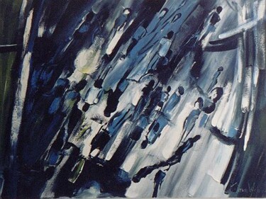 FIGURAS AZUIS ABSTRATAS ( ABSTRACT BLUE FIGURES)