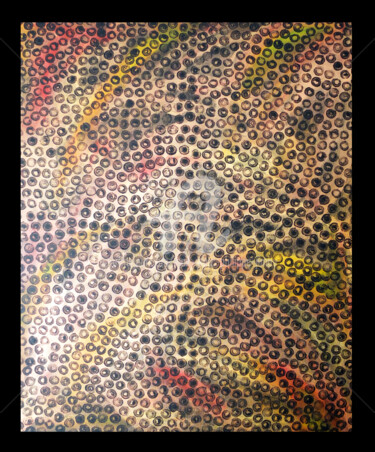 Peinture intitulée "PANTHÈRE" par Jean-Marc Philippe (Jimpy), Œuvre d'art originale, Autre