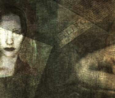 摄影 标题为“MONA” 由Philippe Berthier, 原创艺术品, 操纵摄影
