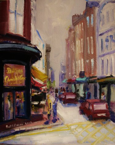 Pintura titulada "South William St. S…" por Bill O'Brien, Obra de arte original, Oleo