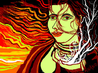 Digital Arts titled "life-study-13.png" by Anandswaroop Manchiraju, Original Artwork, Digital Painting