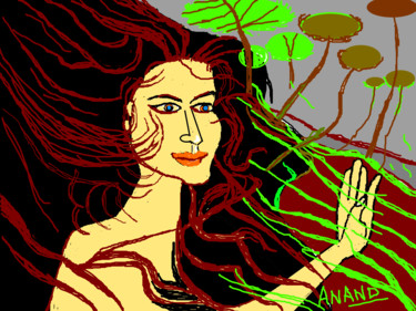 Digital Arts titled "life-study-18.png" by Anandswaroop Manchiraju, Original Artwork, Digital Painting
