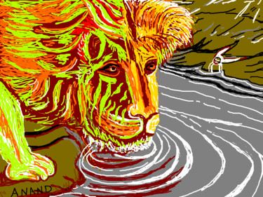 Digital Arts titled "life-study-19.png" by Anandswaroop Manchiraju, Original Artwork, Digital Painting