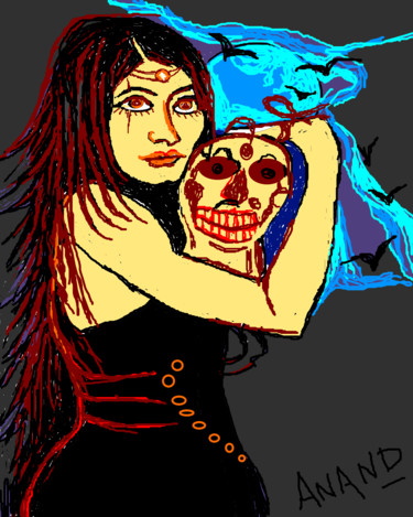 Digital Arts titled "life-study-20.png" by Anandswaroop Manchiraju, Original Artwork, Digital Painting