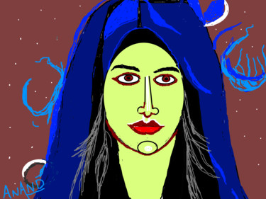 Digital Arts titled "life-study-21.png" by Anandswaroop Manchiraju, Original Artwork, Digital Painting
