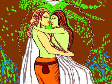 Digital Arts titled "life-study-22.png" by Anandswaroop Manchiraju, Original Artwork, Digital Painting