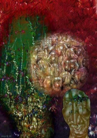 Digital Arts titled "Sphere 1" by Afanassy Pud, Original Artwork