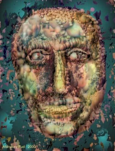 Digital Arts titled "The Fan" by Afanassy Pud, Original Artwork