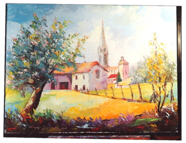 Peinture intitulée "Tresses-gironde.jpg" par Jacky Dumergue, Œuvre d'art originale