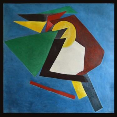 116 - OISEAU Painting titled "116 - OISEAU" by Yolene, Original Artwork, Acrylic