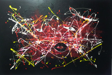 Peinture intitulée "incrédulité" par Patou.B, Œuvre d'art originale