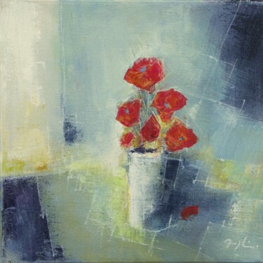 Malerei mit dem Titel "111-28." von Maryline Mercier, Original-Kunstwerk, Öl