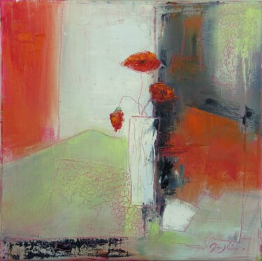 Malerei mit dem Titel "111-24." von Maryline Mercier, Original-Kunstwerk, Öl