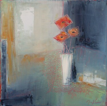 Malerei mit dem Titel "111-23." von Maryline Mercier, Original-Kunstwerk, Öl