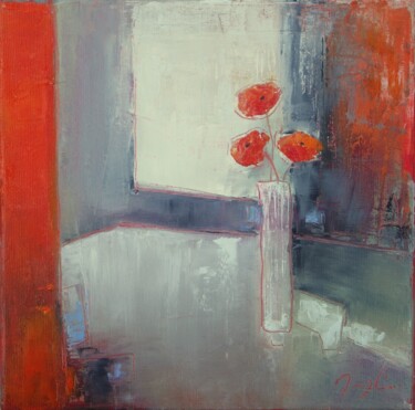 Malerei mit dem Titel "111-26." von Maryline Mercier, Original-Kunstwerk, Öl
