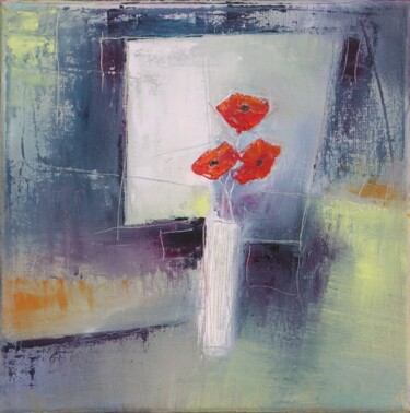 Malerei mit dem Titel "111-21." von Maryline Mercier, Original-Kunstwerk, Öl