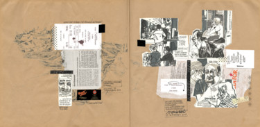 Drawing titled "pages11et12-ouessant" by Nathyi Regner, Original Artwork, Other